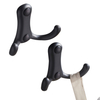 YF9507 Bathroom Hooks 2 in. Black Wall Mount Duplex Hooks for pensilis Robe, Linteum, Hat, Conscendens Hardware