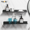Bilik Mandi Shower Shower Shelf Reka Bentuk Reka Bentuk Sudut Rak Bilik Mandi Mandi untuk Dinding Jubin