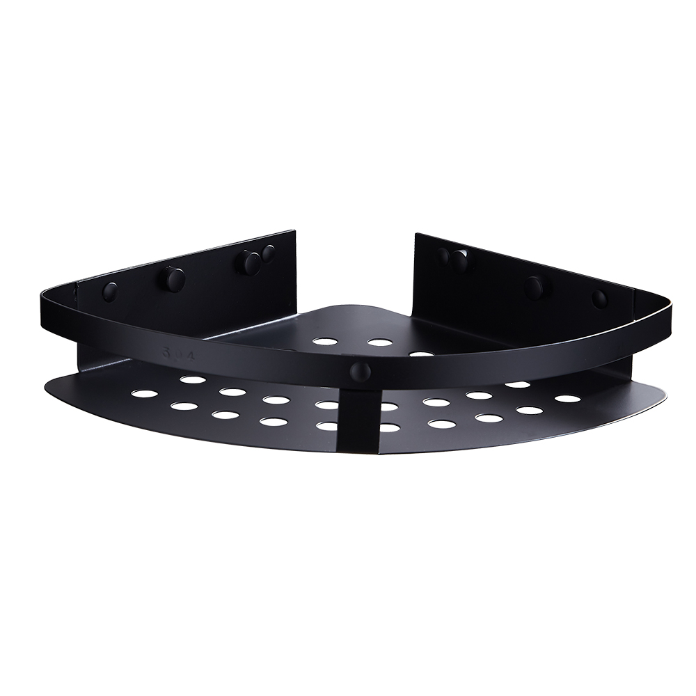 YF61106 Steel Corner Shower Caddie IMPERVIUS Wall-graves imber Shelves pro balneo