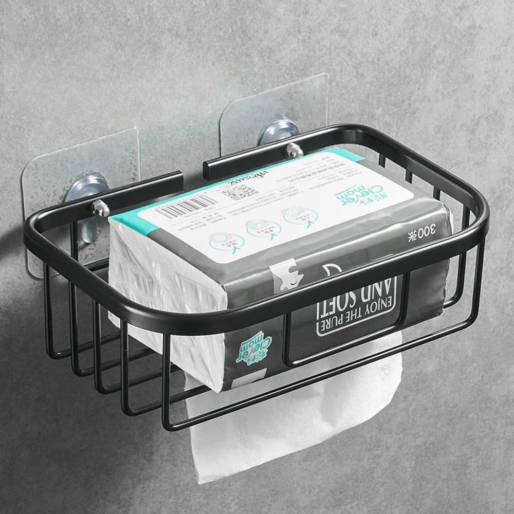 YF3320 Тұрмыстық қағаз сүлгі ұстағышы Кеңістікті алюминий қабырғаға орнатылған қағаз сөресі сүлгі сөресі сақтау сөрелері