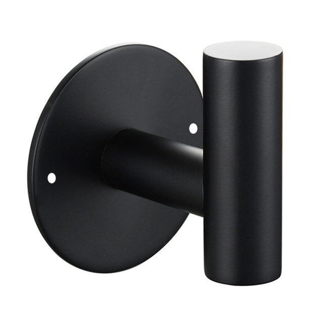 YF9554 Self-tenaces Round Hotel Stainless Steel Modern Clothes Wall Mounted Easy Install Porta Hangers Kitchen Bathroom Towel Coat Hook