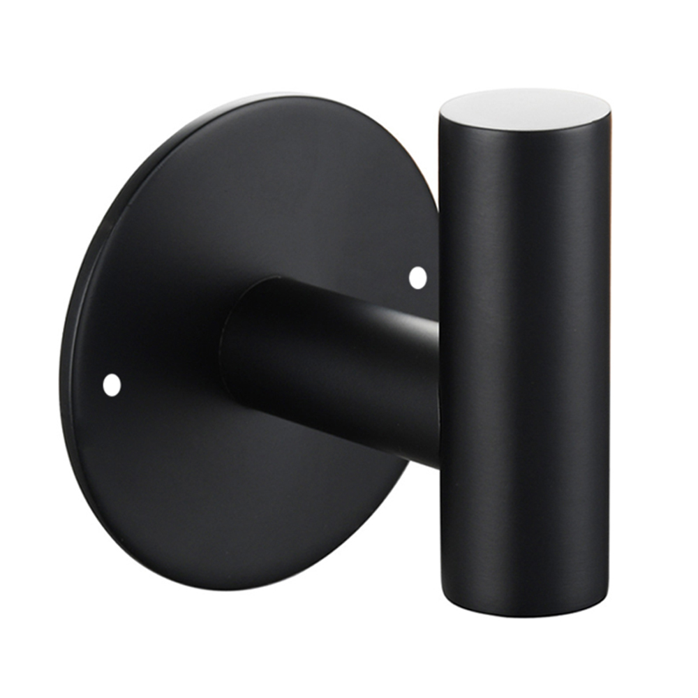 YF9554 Self-tenaces Round Hotel Stainless Steel Modern Clothes Wall Mounted Easy Install Porta Hangers Kitchen Bathroom Towel Coat Hook