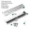YF41102 304 Steel Shower Floor Floor Drain