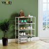 YF7133-2 Shoe Rack Organizer with Sedem for Entry Cubiculum Closet Living Room Hallway
