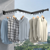 Klädtillbehör Klädtorkningsställ Space-Saver Folding Hook Style Kläder Tvätt Torkställ