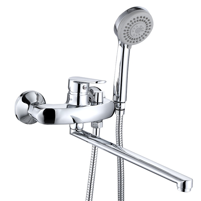 YF200550003 Shower Faucet Set Long Collum Shower Mixer ICTUS cum manu tenuit Shower caput Set