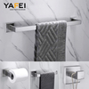 YF66103 Hotel moderni murus conscendit quattuor partes matte intemerata ferro nigro latrina latrina accessiones set