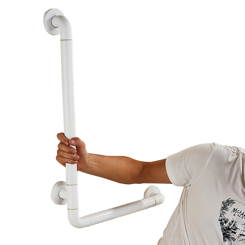 Жуынатын бөлменің қауіпсіздігі Құлаудан қорғайтын тұтқа Жуынатын бөлмедегі тосқауылсыз дәретхана сырғып кетпейтін қоршау дәретхана тот баспайтын болаттан жасалған мүгедектер қарт адамдар