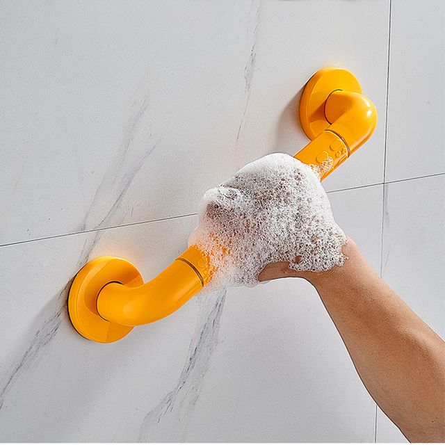 YF68107 Мүгедектерге арналған дәретханаға арналған қауіпсіздік рельсі Қабырғаға орнатылған абс баспайтын болаттан жасалған дәретханаға арналған қауіпсіздік рельсі