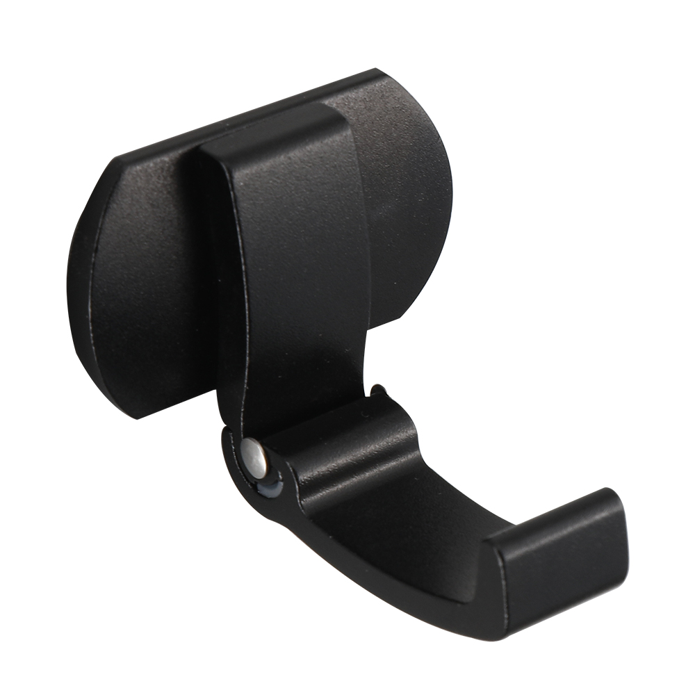 YF9504 Foldable Aluminium Alloy Single Linteum Hook pro Bathroom, Cubiculum et Opportunus locus