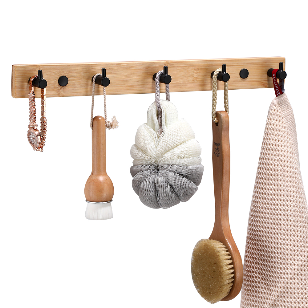 YF9157 Murus Mounted Wooden Coat Hooks Wall Mounted Wood Wall Hooks