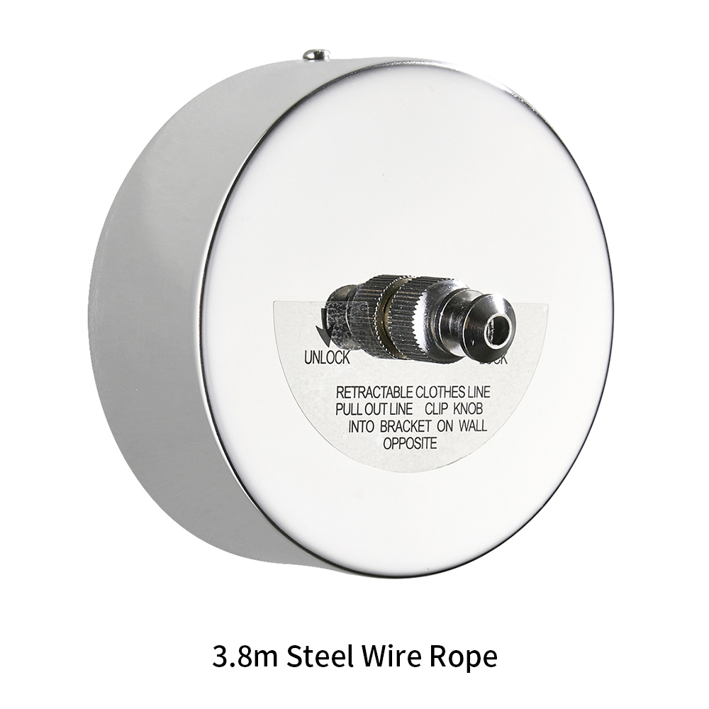 YF7114 Wall Mounted Indoor Lauandi Retractable ABS Plastic Lotio Linea Vestimenta Siccatio Rack Retractable Clothesline