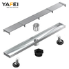 YF41101 Steel Floor Vasta Grates Strainer Hotel Bathroom Shower Drainer Floor Drain
