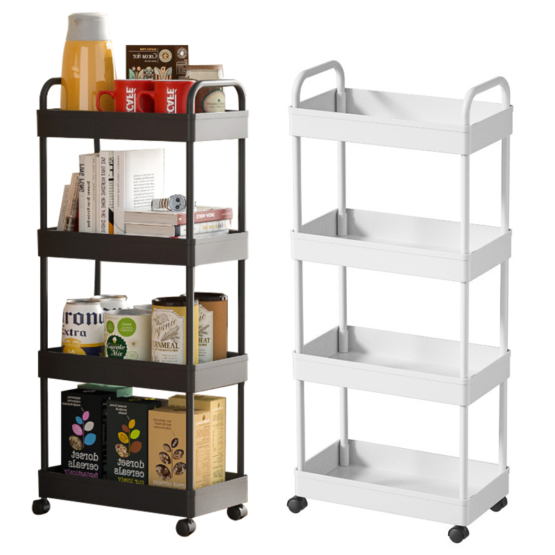 YF500200017 Floor Trolley Kitchen Repono Rack Hospitii Portable Fructus Et Vegetabilium Rack Multifunction Coquina Organizer Rack