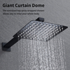 YF200560005 Modern Thermostatic Faucet Single-handle Wall-Mounted Brass Shower System Rain Spray Handheld for Duis Villas