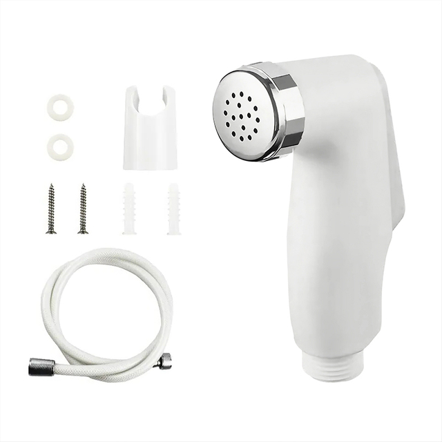 YF230200004 Bidet Sprayer pro Latrina Cloth Diaper Sprayer Shattaf Handheld Bidet Rinse Spray Head Hand Bidet Latrina adscriptione Sprayer White