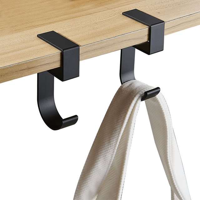 YF9550 Purse Hook pro Mensa Handbag Hanger pro Pluteum Gravis Officium Purse Hook Floding Bag Holder Factus est summus Fortitudo Admisce Materias varias graves Items Foldable