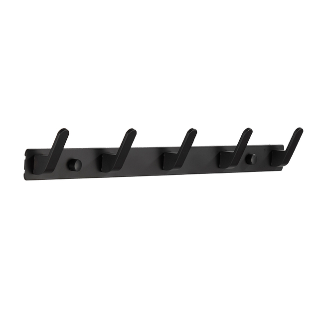 YF9102 Wall Hooks Racks Steel Haning Row Hooks for Tunica Hat Linteo Purse Robes Mudroom Bathroom Entryway 