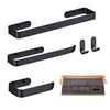 YF1301 Aluminium Hardware Accessories pone nigra Linteo Rack Shelf balneo products